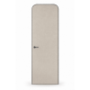 Скрытая дверь арочная шпон