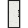 Входная дверь Кьюб (RBE) Total Black/Super White