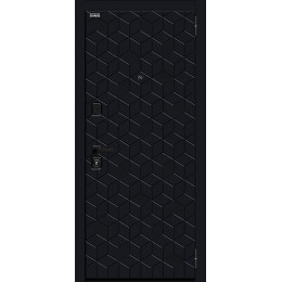 Входная дверь Кьюб (RBE) Total Black/Super White