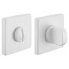 LUX-WC-SQ BIA, завертка сантехническая, цвет - белый