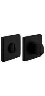 LUX-WC-SQ NERO, завертка сантехническая, цвет - черный