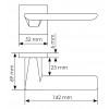 Ручка Morelli PLATEAU MH-51-S6 W цвет - белый