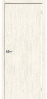 Межкомнатная дверь экошпон Браво-0 Nordic Oak глухая