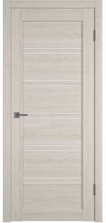 Межкомнатная дверь экошпон Atum PRO Х28 Scansom Oak со стеклом