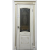 Межкомнатная дверь экошпон Vesta Bianco Classic PG Art Cloud со стеклом