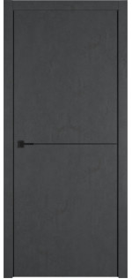 Межкомнатная дверь экошпон Urban 1 Jet Loft Black Mould Be глухая