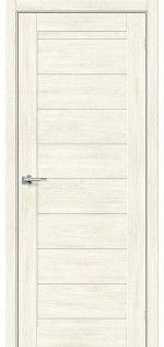 Межкомнатная дверь экошпон Браво-21 Nordic Oak глухая