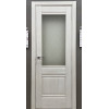 Межкомнатная дверь экошпон Прима-3 Nordic Oak со стеклом White Сrystal