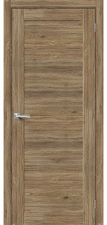 Межкомнатная дверь экошпон Браво-21 Original Oak глухая
