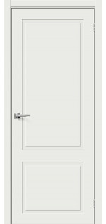Межкомнатная дверь экошпон Граффити-12 Super White глухая