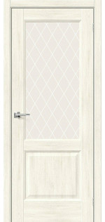 Межкомнатная дверь экошпон Неоклассик-33 Nordic Oak со стеклом