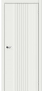 Межкомнатная дверь экошпон Граффити-32 Super White глухая