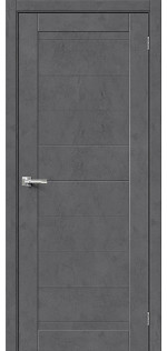 Межкомнатная дверь экошпон Браво-21 Slate Art глухая