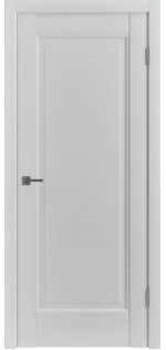 Межкомнатная дверь экошпон VFD Emalex 1 глухая Steel