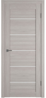 Межкомнатная дверь экошпон Atum Pro 27 Stone Oak White Cloud со стеклом