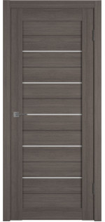 Межкомнатная дверь серия Atum X5 Grey White Cloud со стеклом