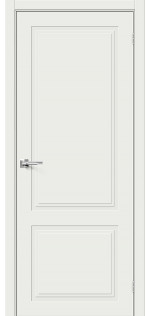 Межкомнатная дверь экошпон Граффити-42 Super White глухая