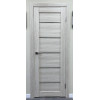 Межкомнатная дверь экошпон Atum Pro 27 Scansom Oak White Cloud со стеклом
