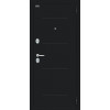 Входная дверь Граффити-1 Букле черное/Total Black