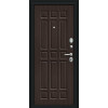 Входная дверь Мило Букле черное/Wenge Veralinga