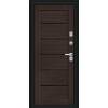 Входная дверь Thermo Техно Декор Букле черное/Wenge Veralinga